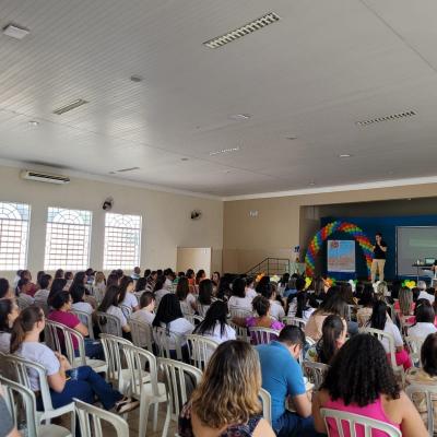 Palestra da Semana Nacional com Luiz Fernando Zuin, Doutor em Educação Especial.